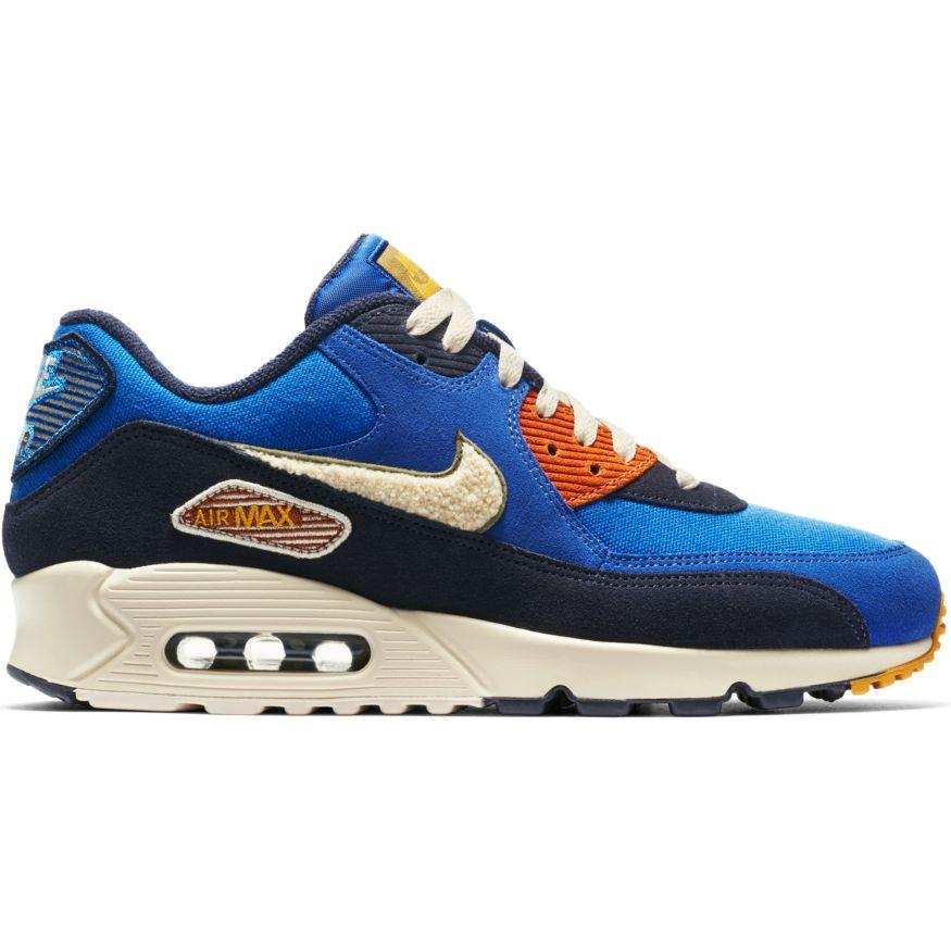 Nike Air Max 90 Premium SE / Game Royal/Light Cream US 8.5 EU 42 US 9 EU 42.5 US 9.5 EU 43 US 10 EU 44 US 10.5 EU 44.5 US 11 EU 45 US 11.5 EU 45.5 US 12 EU 46