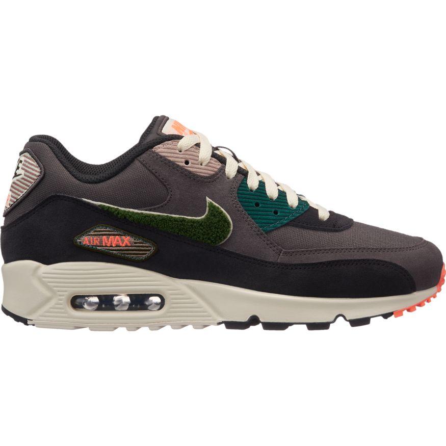 Nike Air Max 90 Premium SE / Oil Grey Rain Forest US 8.5 EU 42 US 9 EU 42.5 US 9.5 EU 43 US 10 EU 44 US 11 EU 45 US 11.5 EU 45.5 US 12 EU 46 US 13 EU 47.5