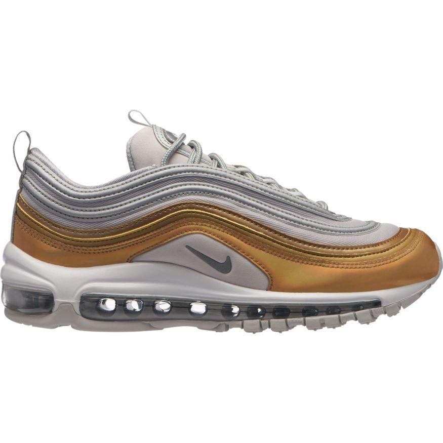 Nike Women Air Max 97 SE VAST GREY/METALLIC SILVER/GOLD US 6.5 EU 37.5 US 7 EU 38 US 7.5 EU 38.5 US 8 EU 39 US 8.5 EU 40 US 9 EU 40.5